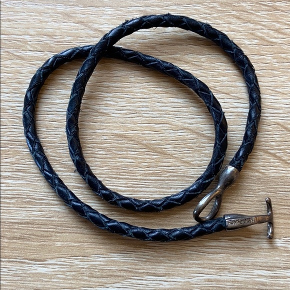 Ransoun Braided Leather Bracelet - Picture 3 of 3